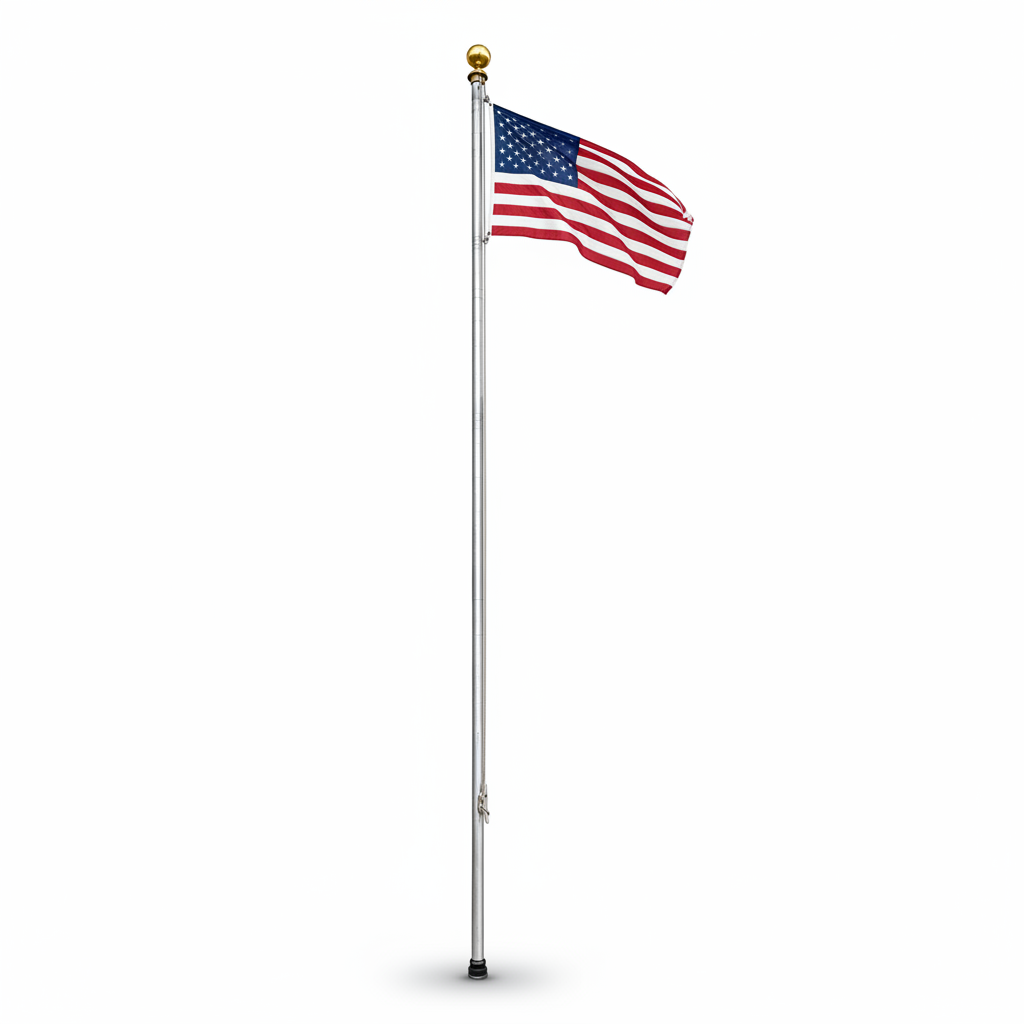 Flagpole Complete Kit - Square Thumbnail